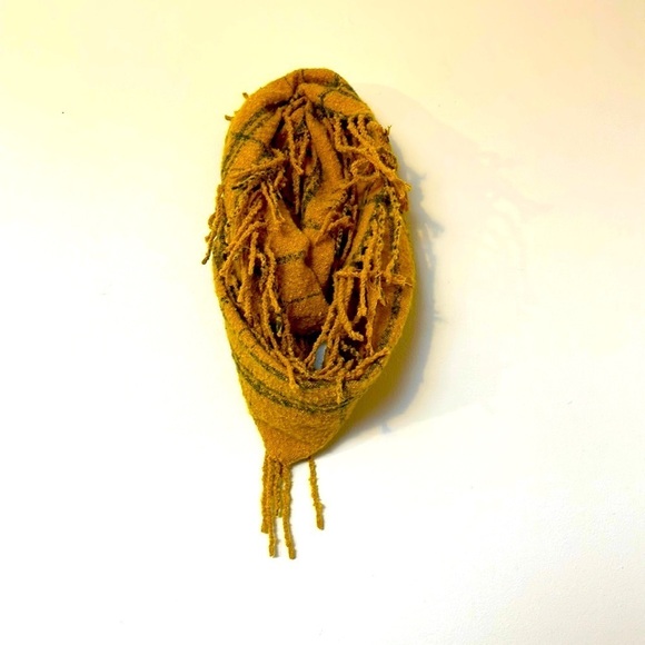 Altar’d State Mustard Montrose Infinity Scarf - Picture 4 of 6